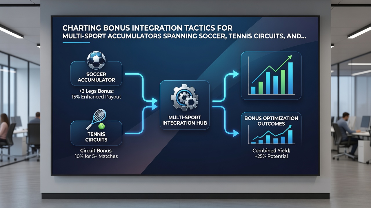 Detailed breakdown of bonus flow between soccer, tennis, and racing accumulator legs