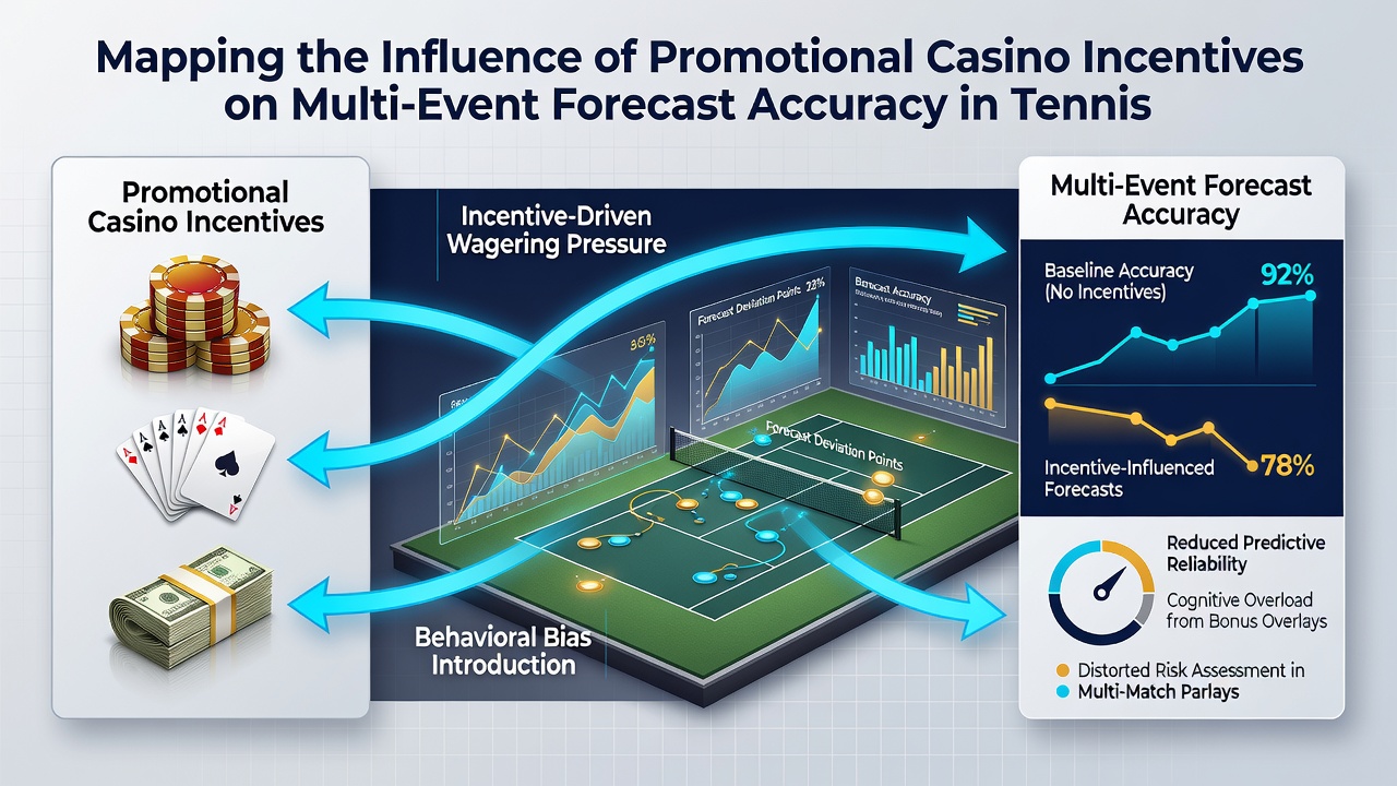 Chart comparing forecast accuracy rates between bonus users and non-bonus users in tennis and horse racing events