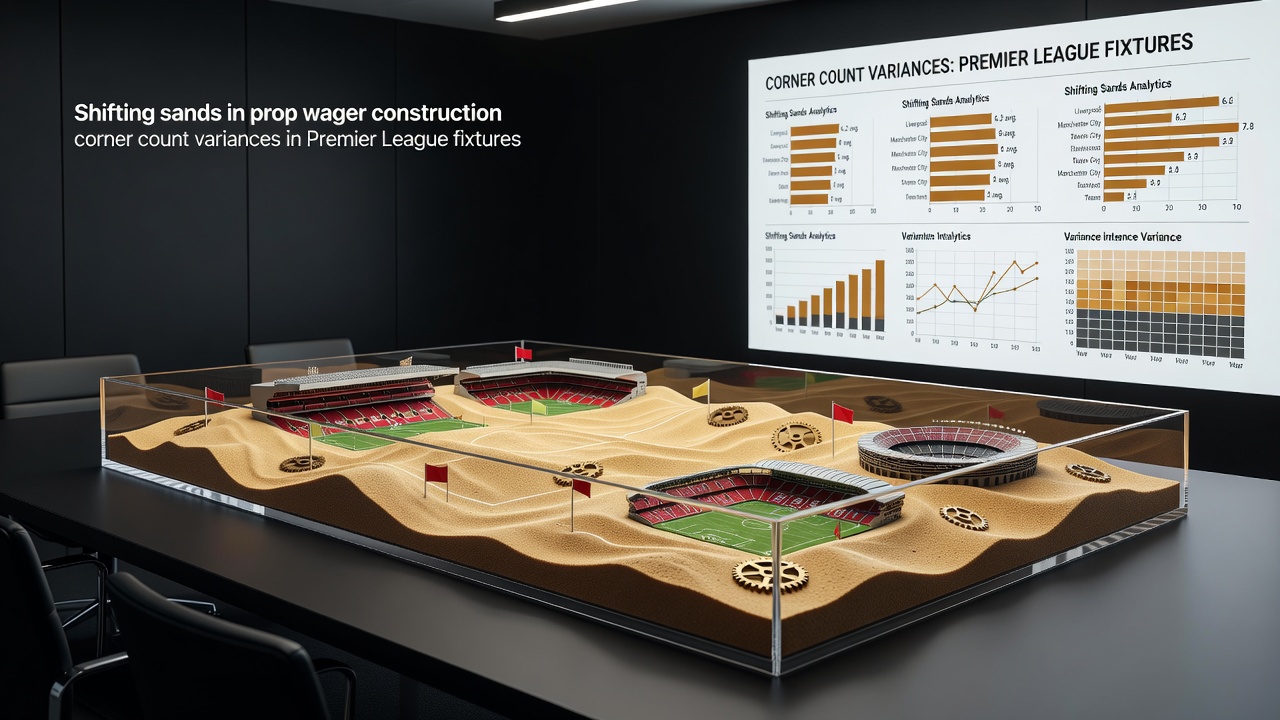 Cross-sport prop bet architecture diagram showing corner and set-piece intersections