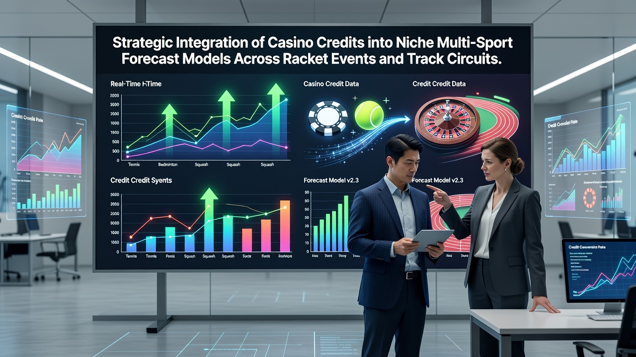 Strategic integration of casino credits into multi-sport forecast models for racket sports and track circuits